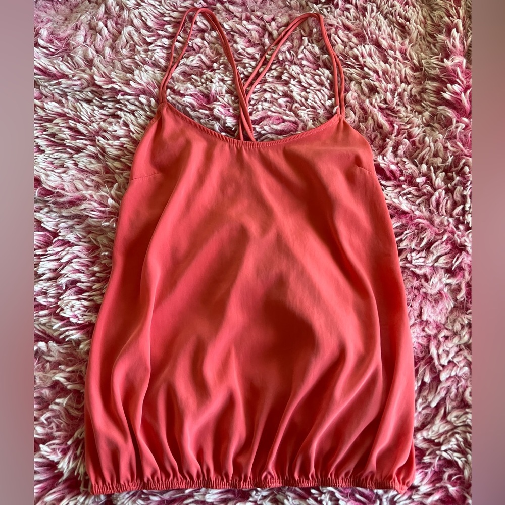 Coral Spaghetti Tanktop